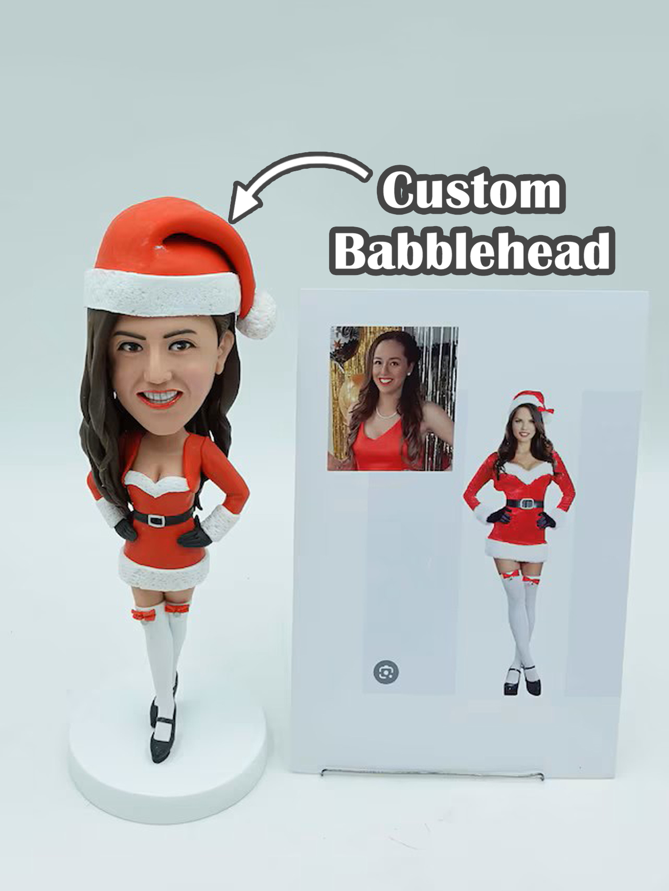 Custom Christmas Bobblehead Holiday Gift